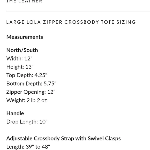 AP Portland Leather N/S Lola Bag - Picture 8 of 8